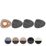 Set 4 Posavasos Reversibles Curvos Texturizados