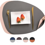 Set 4 Individuales Reversibles Curvo Liso