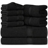 Set De 8 Toallas De Baño Algodon