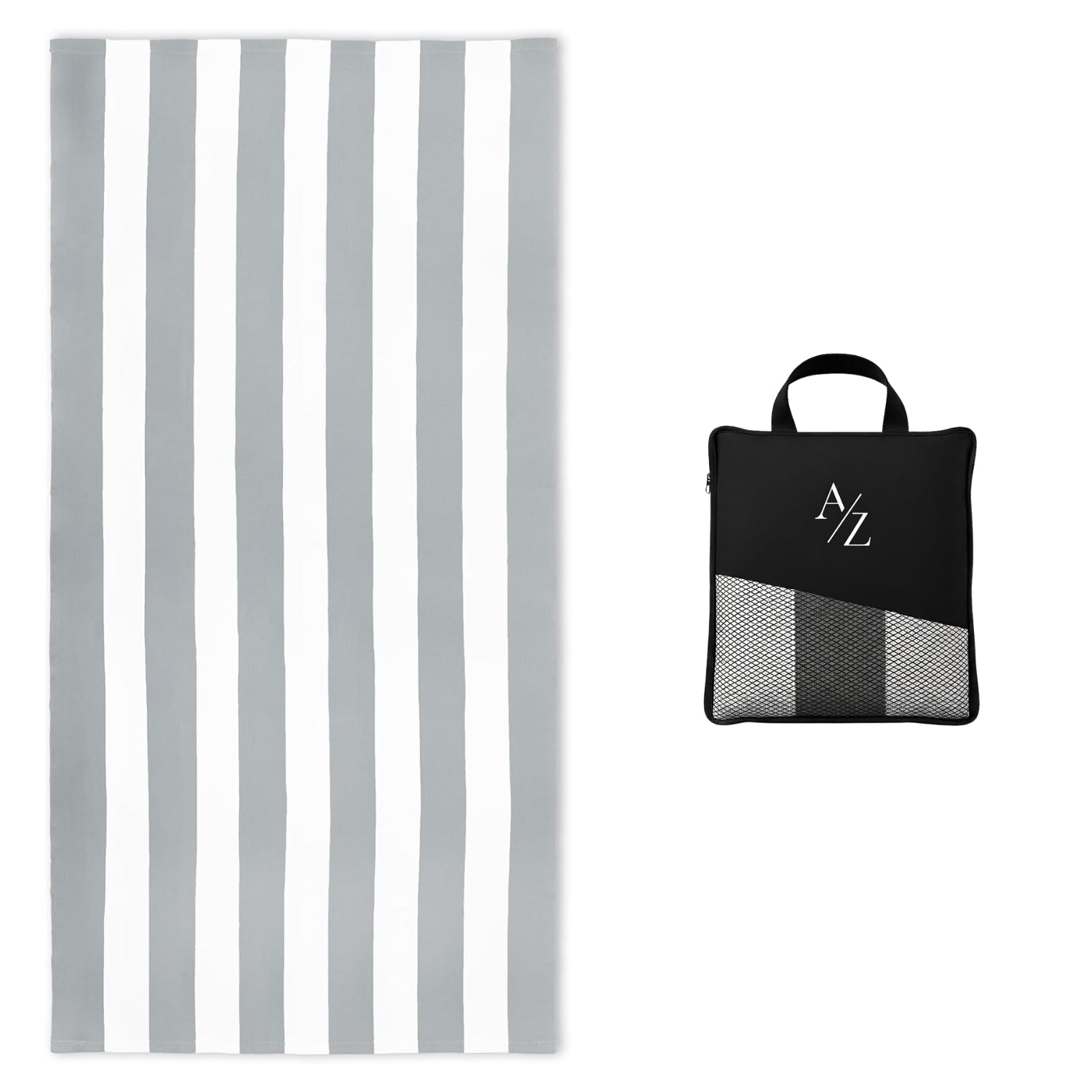 Toalla De Playa Microfibra + Bolso Viaje