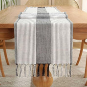 Caminos De Mesa Zebra Lino