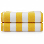 Set De 2 Toallas De Playa Algodon