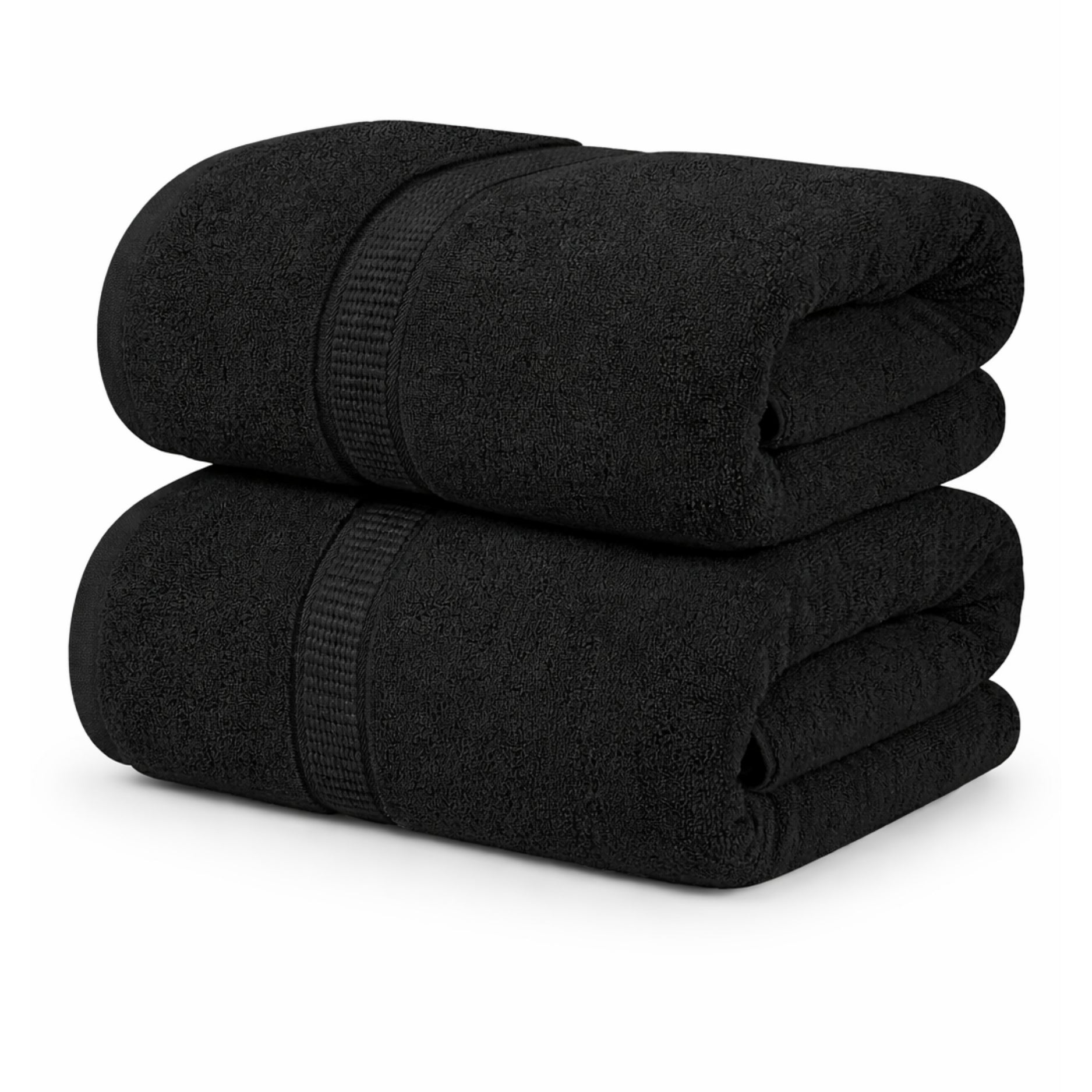 Juego De 2 Toallas De Mano 70 X 40 Cm Algodon