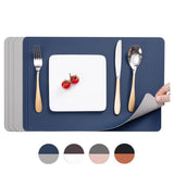 Set 4 Individuales Reversibles Liso