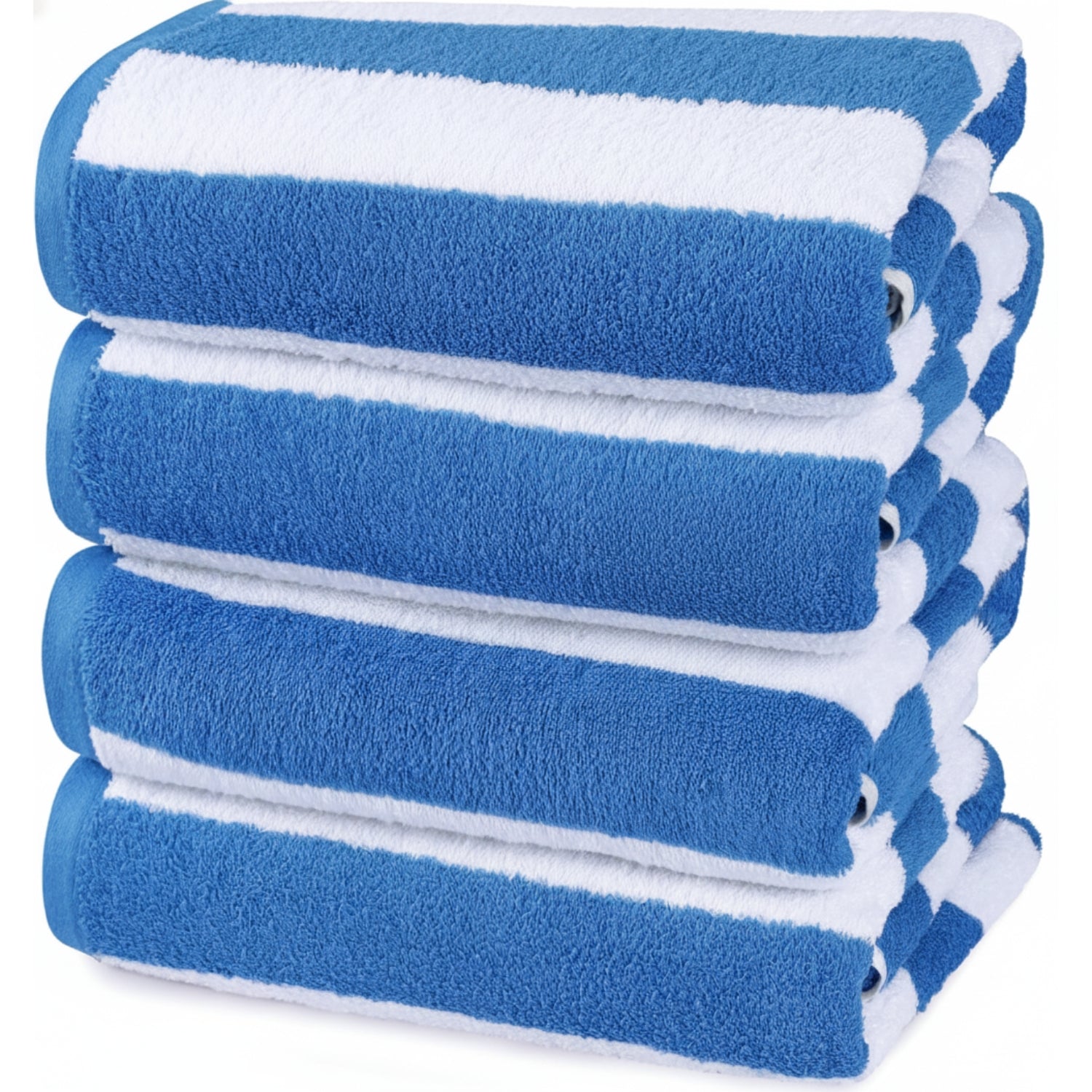 Set De 4 Toallas De Playa Algodon