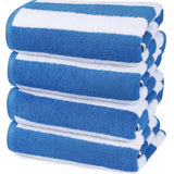 Set De 4 Toallas De Playa Algodon