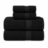 Set De 4 Toallas De Baño Algodon