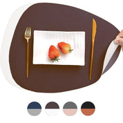 Set 4 Individuales Reversibles Curvo Liso