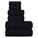 Set De 6 Toallas De Baño Algodon