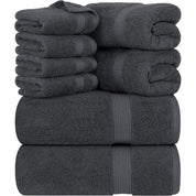 Set De 8 Toallas De Baño Algodon