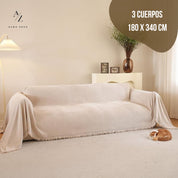 Funda De Sillon Chenilla 3 Cuerpos