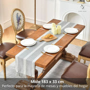 Caminos De Mesa Rustico Lino