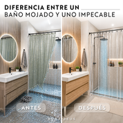Forro Cortina Baño Ducha Con Iman