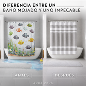 Cortina De Baño Zebra