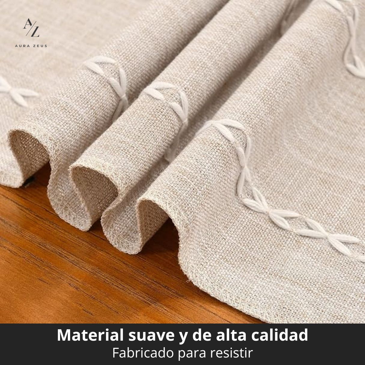 Caminos De Mesa Trenzado Lino
