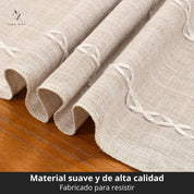 Caminos De Mesa Trenzado Lino