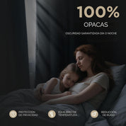 Cortina Blackout 160 x 108 Cm - 2 Paños