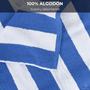 Set De 2 Toallas De Playa Algodon