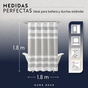 Cortina De Baño Zebra