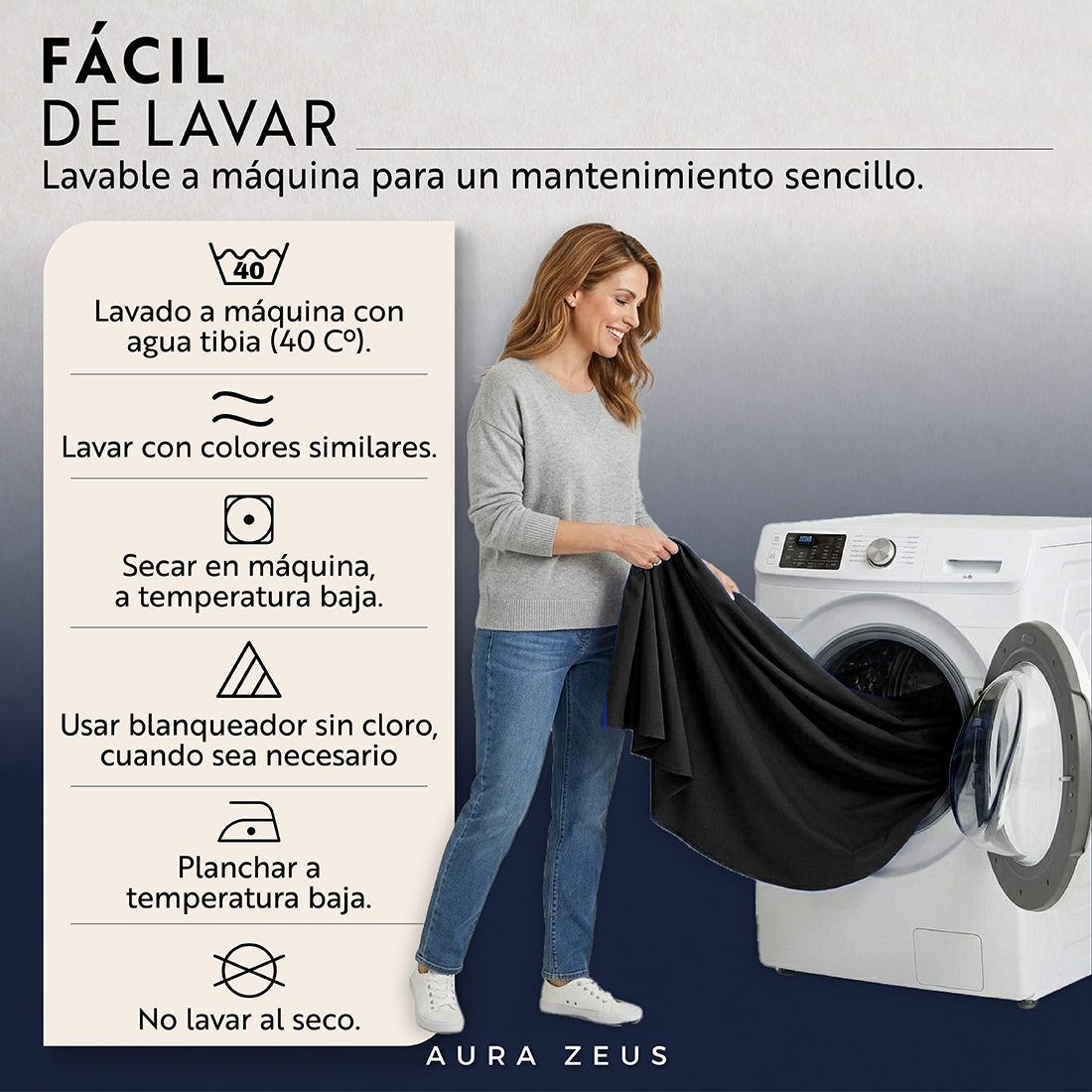 Mantel Impermeable Antimanchas Basic