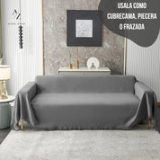Funda De Sillon Chenilla 2 Cuerpos