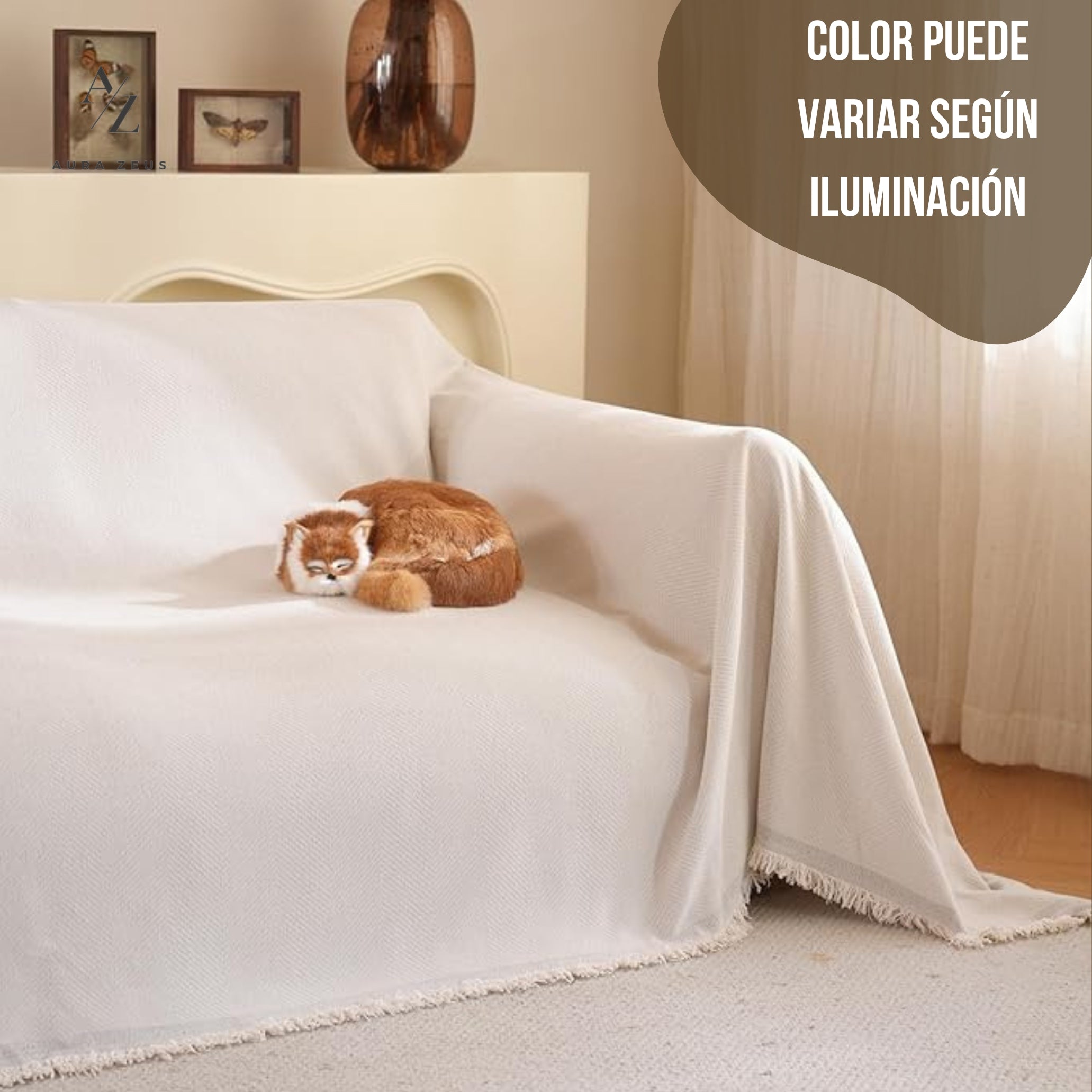 Funda De Sillon Chenilla 3 Cuerpos