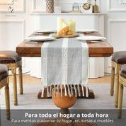 Caminos De Mesa Rustico Lino