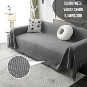 Funda De Sillon Chenilla 2 Cuerpos