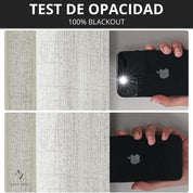 Cortina Blackout 220 x 140 Cm - 2 Paños