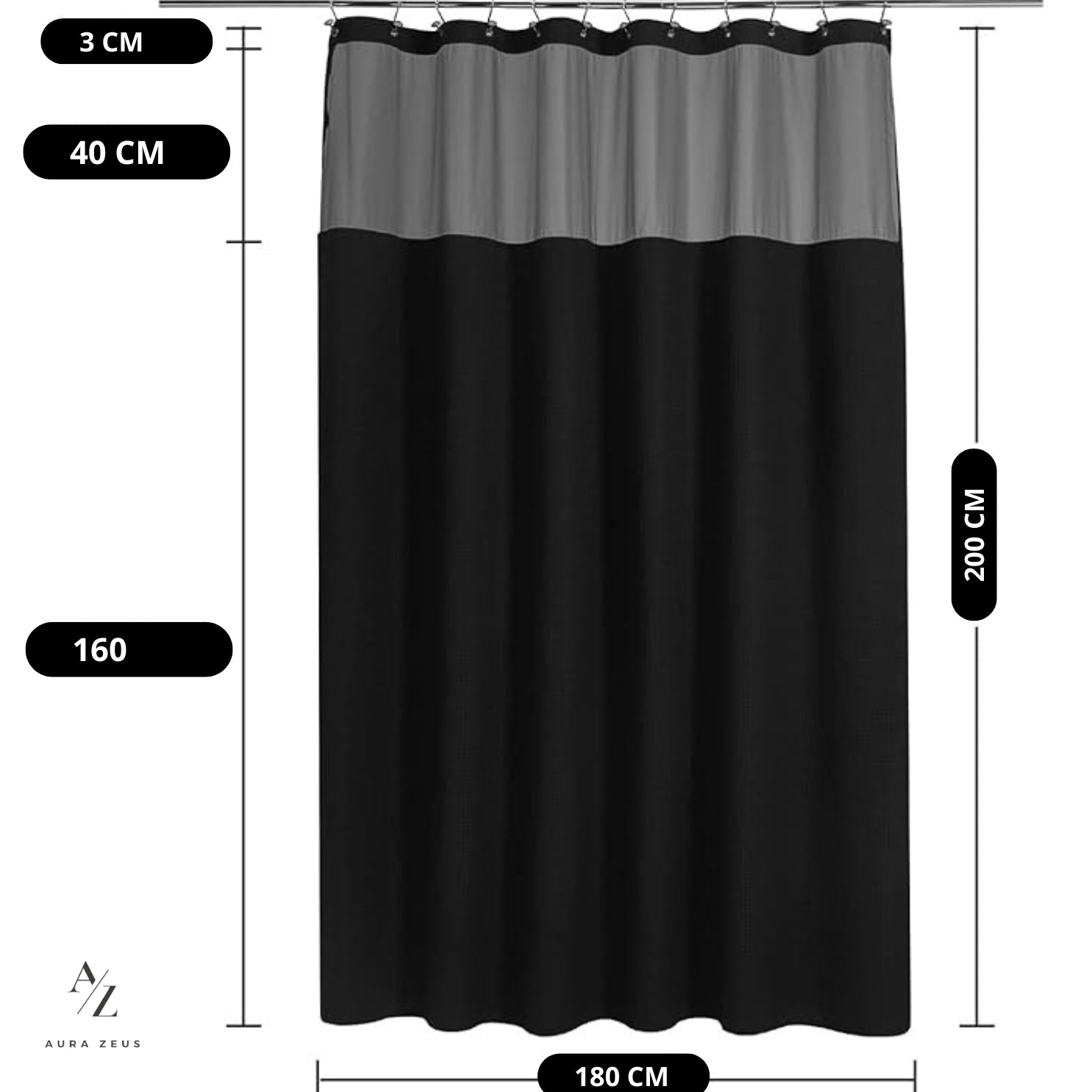 Cortina De Baño Luz Natural