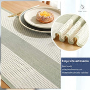 Caminos De Mesa Zebra Lino