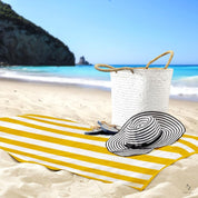 Set De 4 Toallas De Playa Algodon