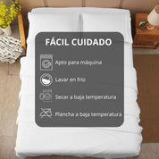 Juego De Sabanas Microfibra 1800 Hilos