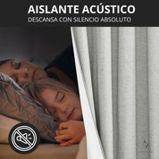 Cortina Blackout 160 x 108 Cm - 2 Paños