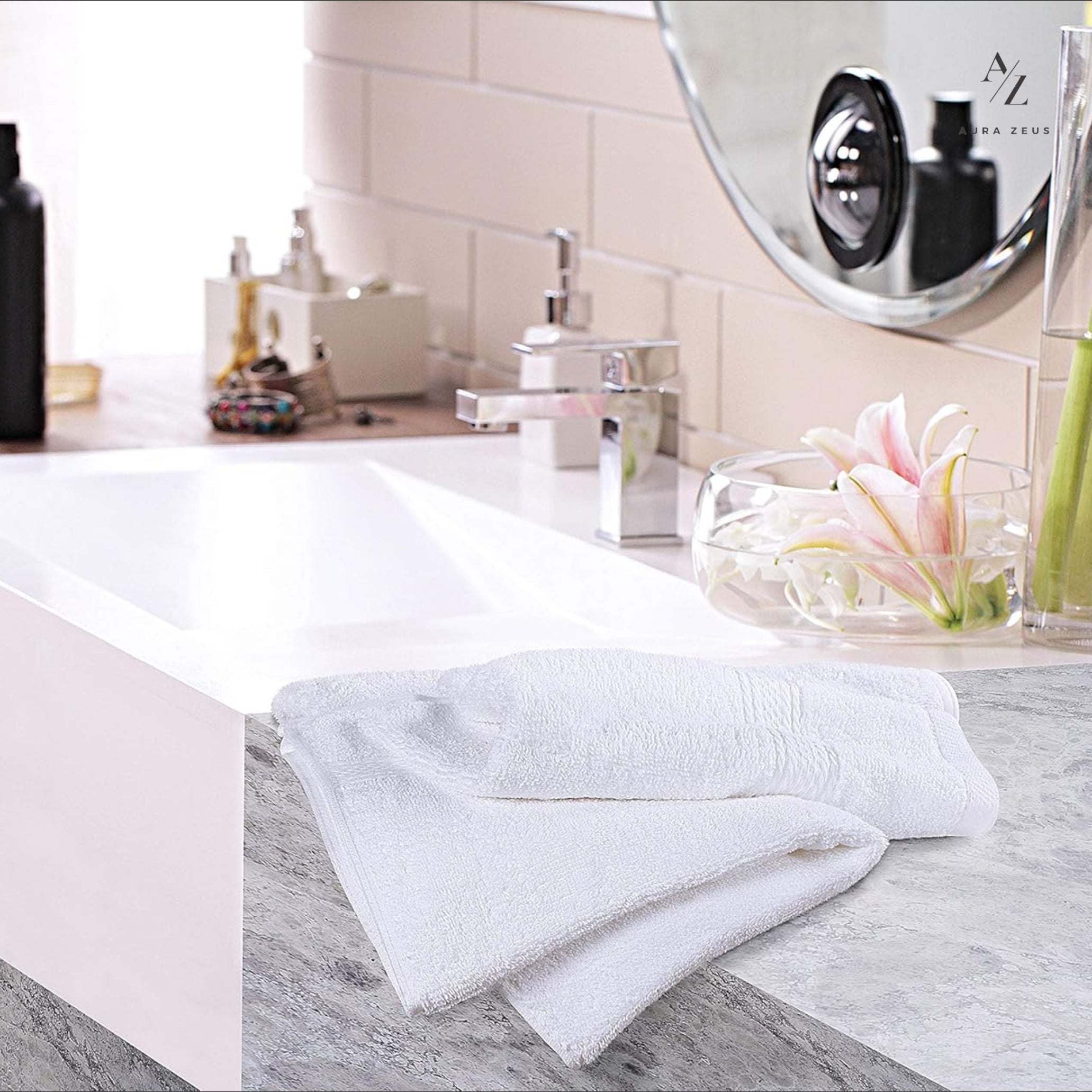 Set De 8 Toallas De Baño Algodon