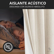 Cortina Blackout 220 x 140 Cm - 2 Paños