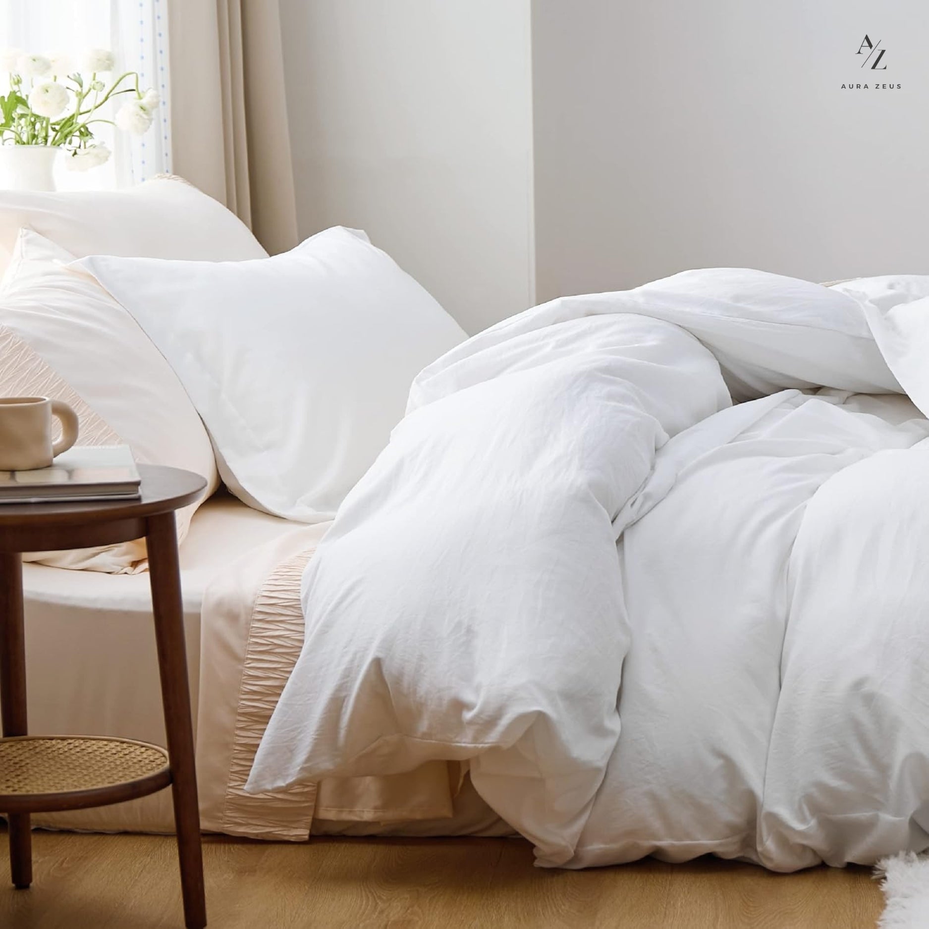 Funda Plumon Blanca Microfibra