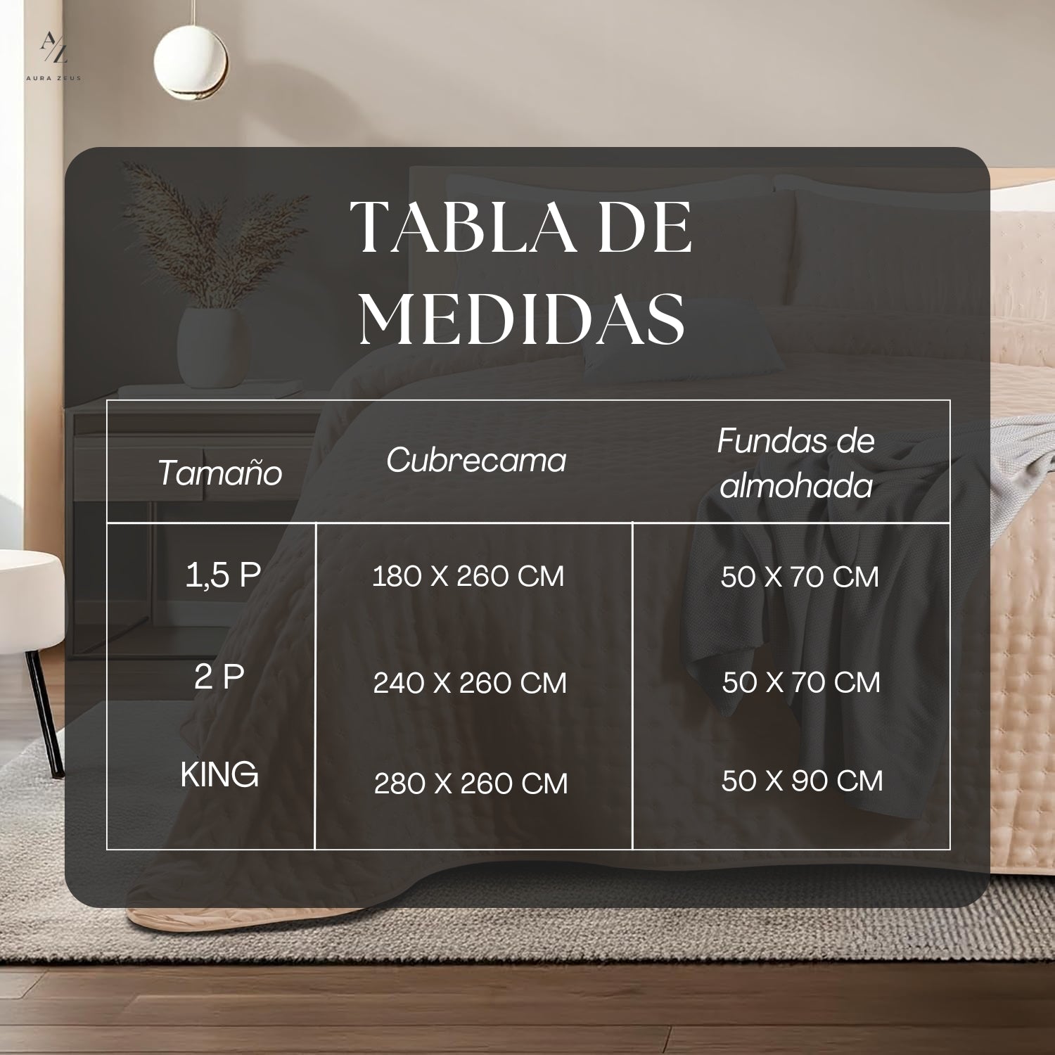 Cubrecama Trebol Beige Avellana