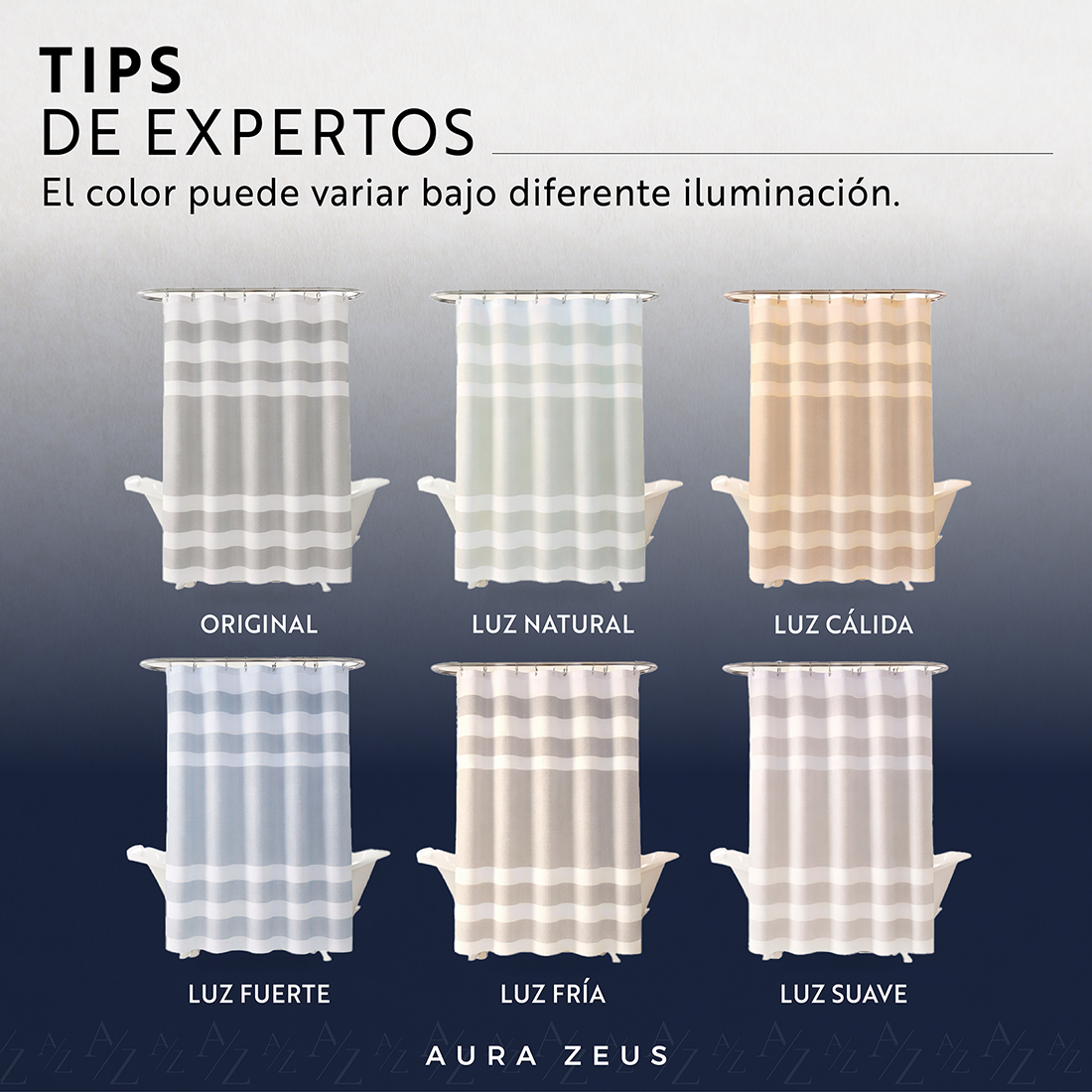 Cortina De Baño Zebra