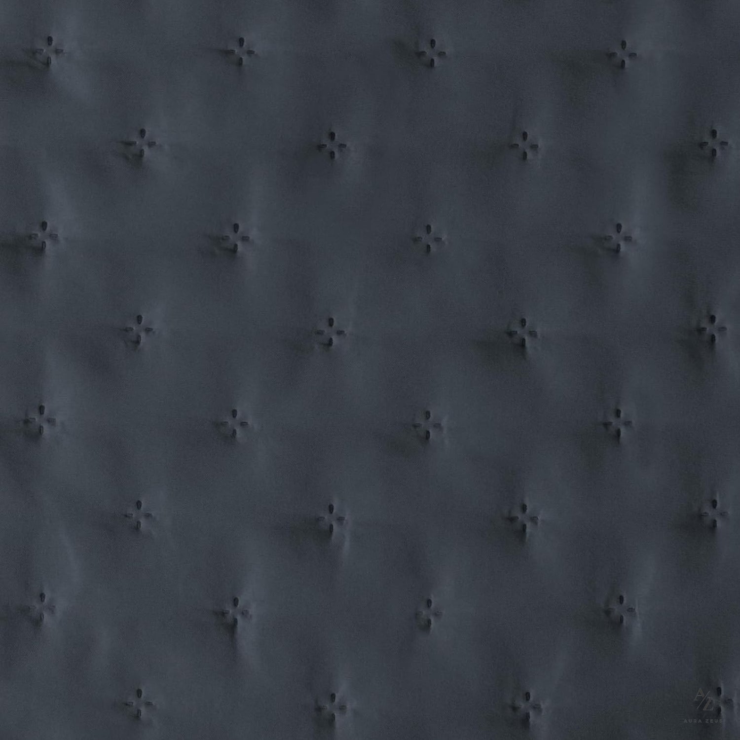 Cubrecama Trebol Gris Plata