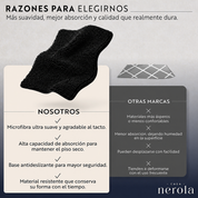 Alfombra De Baño 40x60 Cm Chenille