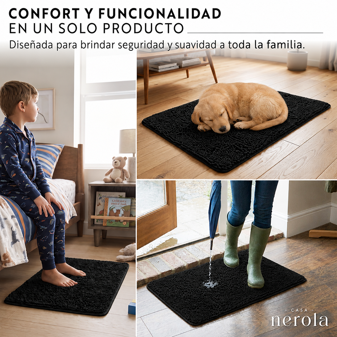 Alfombra De Baño 40x60 Cm Chenille