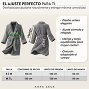 Bata De Baño Microfibra