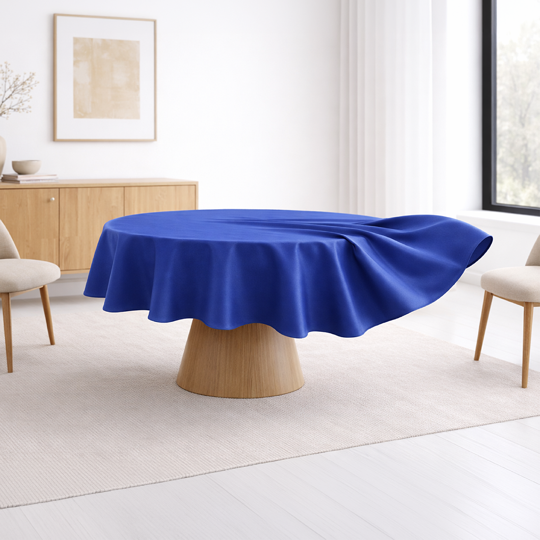 Mantel Antimanchas Redondo 180 Cm