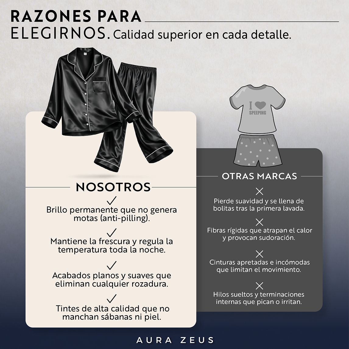 Pijama Largo De Saten Mujer 2 Piezas