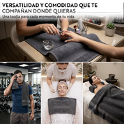 Set De 4 Toallas De Baño Algodon 600 Gr/m2