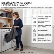 Set De 8 Toallas De Baño Algodon 600 Gr/m2