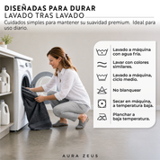 Juego De 4 Toallas De Cuerpo 140 x 70 Cm 600 Gr/m2